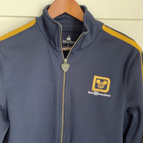 Disney Parks S WDW Navy Blue Full Zip Track Jacket - Picture 2 of 9